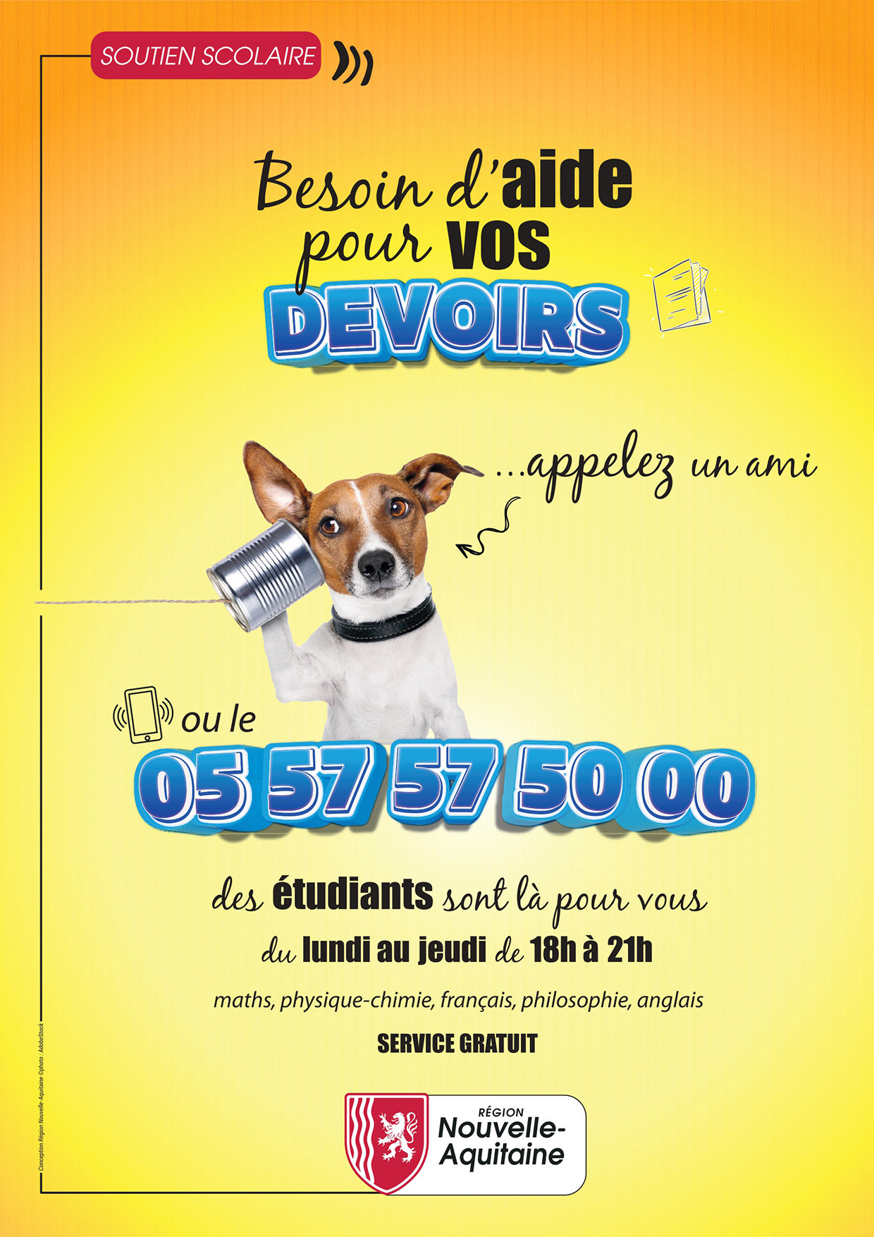 Aide Et Soutien Scolaire Gratuit - Jeunes Nouvelle Aquitaine